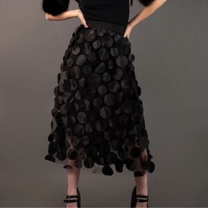 NWT A-Line Petal Skirt - Elegant Sculptural Design | Modern Chic from Kate Hewko